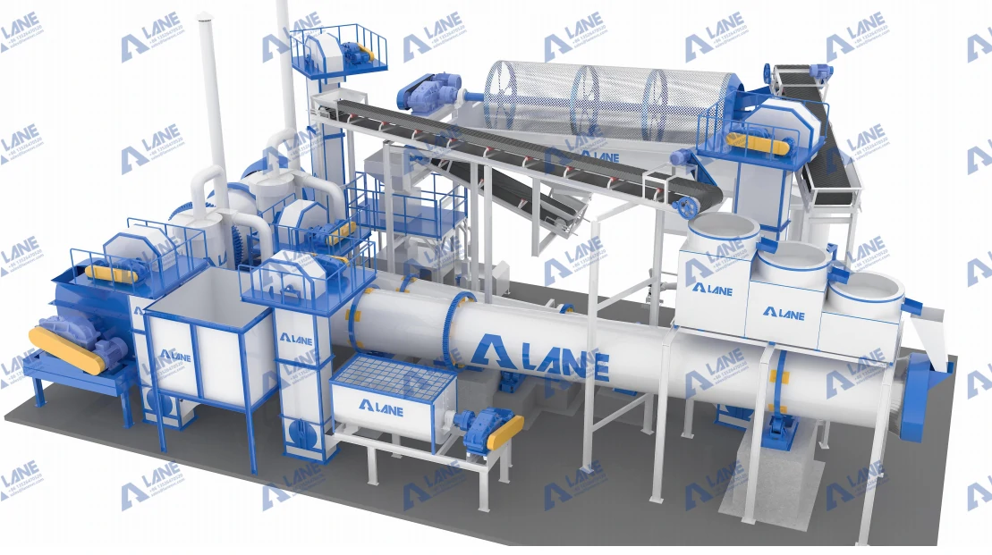 آلة تحبيب السماد العضوي