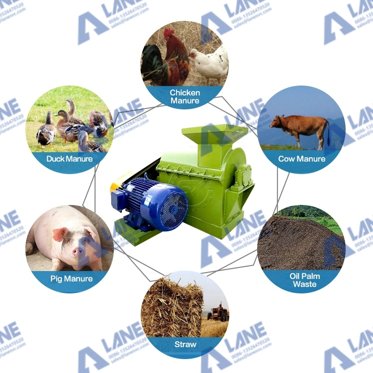 آلة الأسمدة العضوية من روث الدجاج