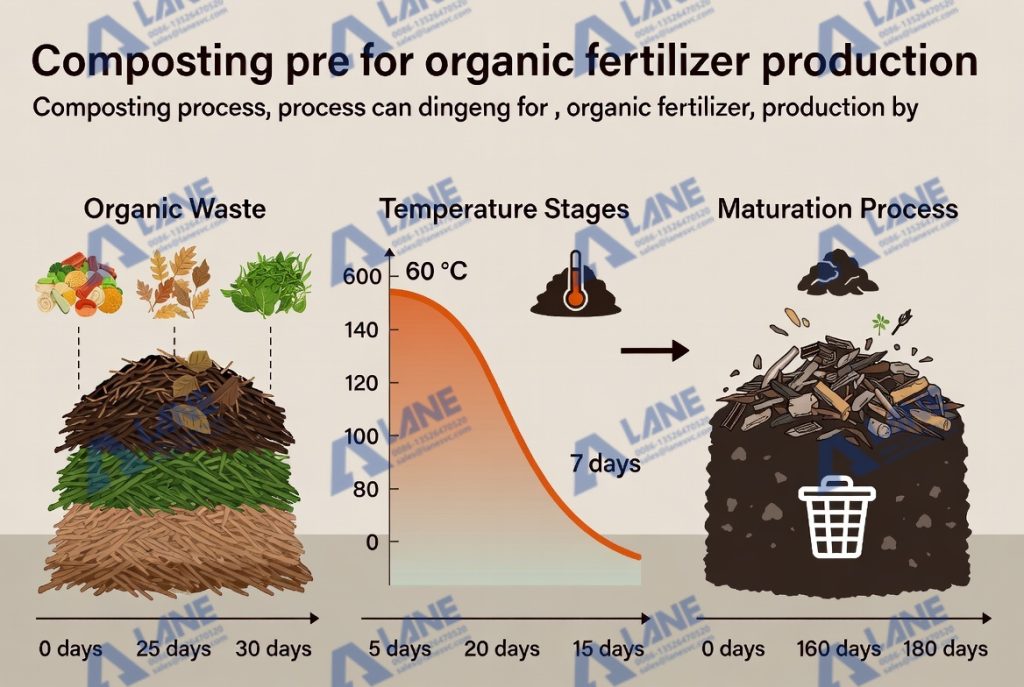 مدة التسميد لإنتاج السماد العضوي