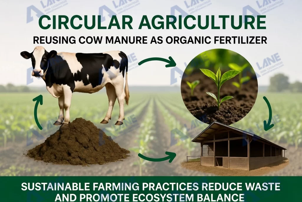 كيفية معالجة واستخدام روث الأبقار