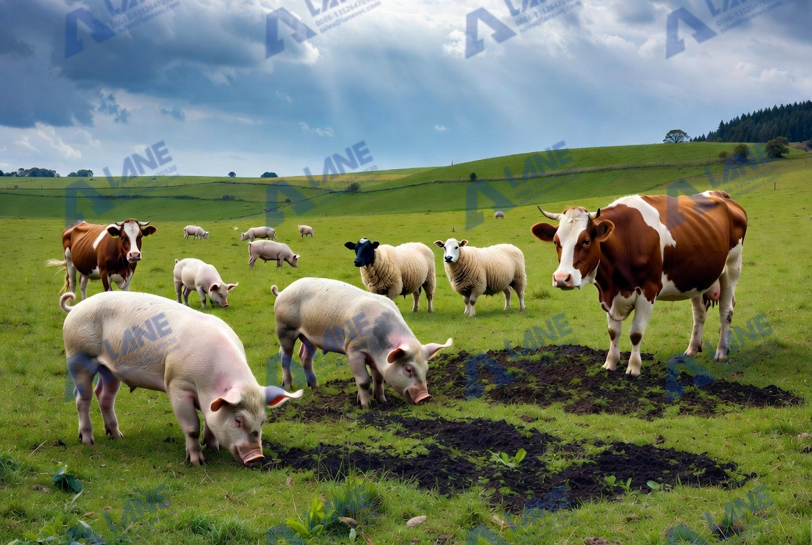 المعالجة المتكاملة لروث الخنازير والأبقار والأغنام