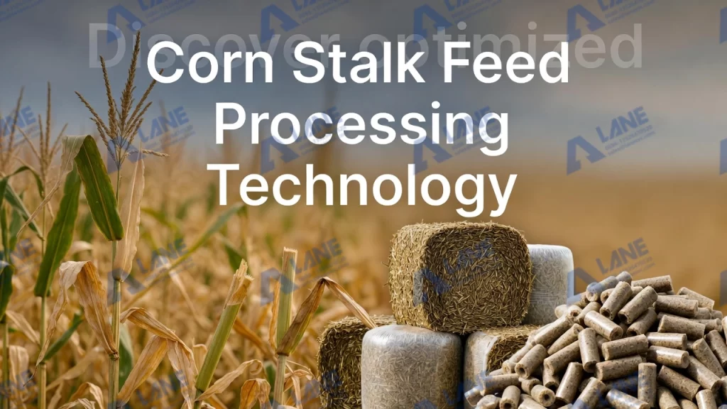 تقنية معالجة سيقان الذرة للأعلاف