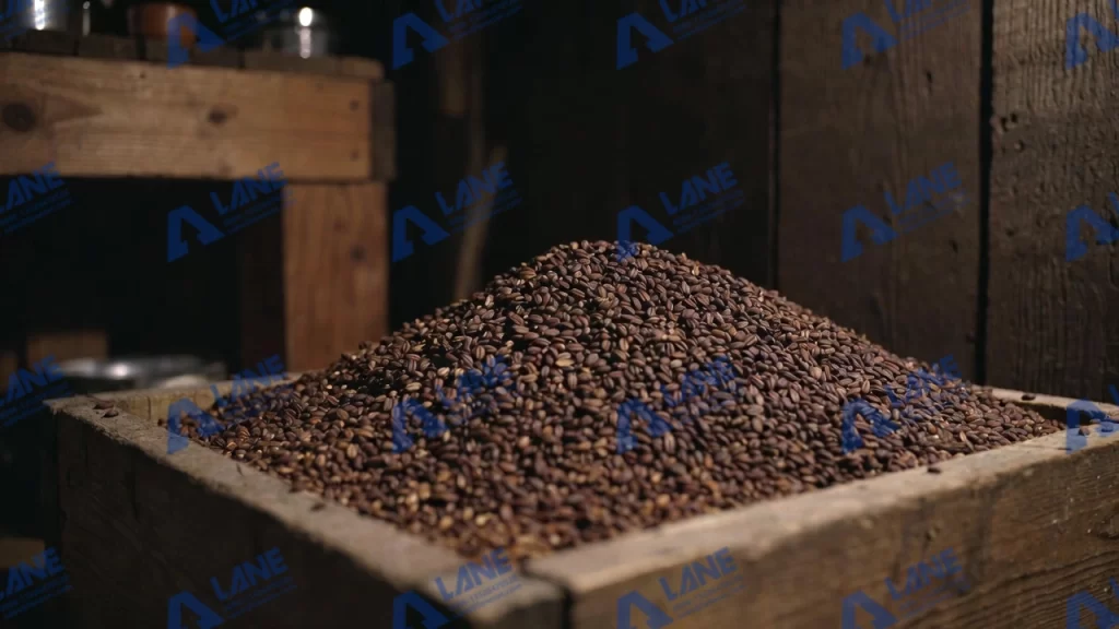 عملية إنتاج أعلاف تفل الشعير